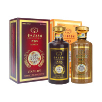 茅台 白金酒 坤酱6 红盒+黄盒 53度 500ml*2瓶 组合装 酱香型白酒