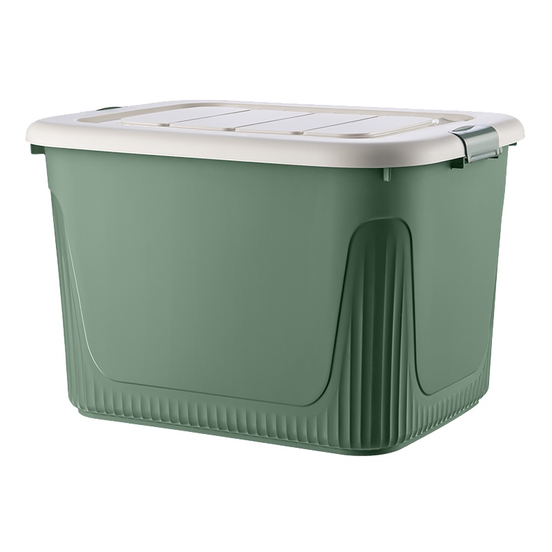 星优收纳箱家用特大号塑料整理储物玩具衣物后备箱子带滑轮