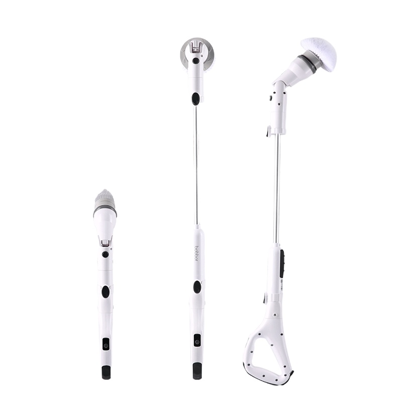 宝家丽(bobbot)手持电动清洁臂 TB-618浴室地板硬毛长柄清洁卫生间浴缸瓷砖地砖