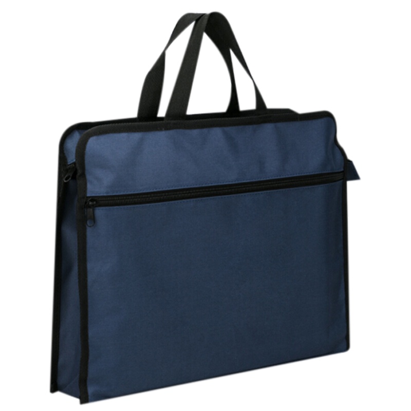 苏宁极物得力时尚办公公文包63753蓝色