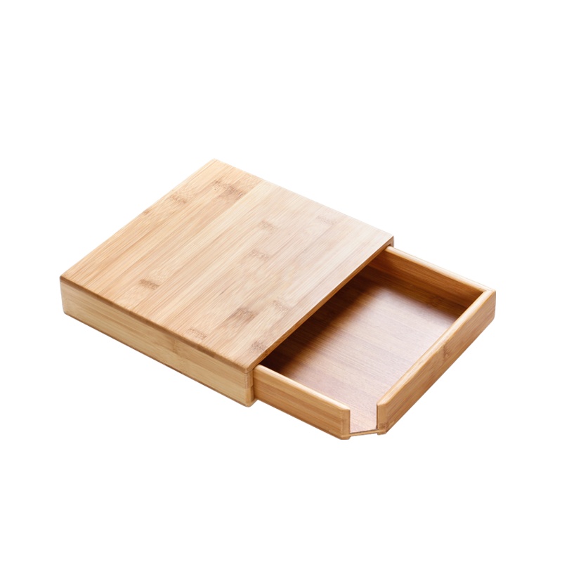 苏氏陶瓷(SUSHI CERAMICS)普洱茶盒黑茶开茶盘竹制赏茶分茶盘单层存储茶盒功夫茶具配件