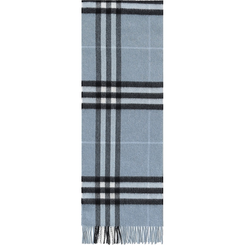 BURBERRY 博柏利 男女通用款格纹山羊绒围巾 8015533 8015529