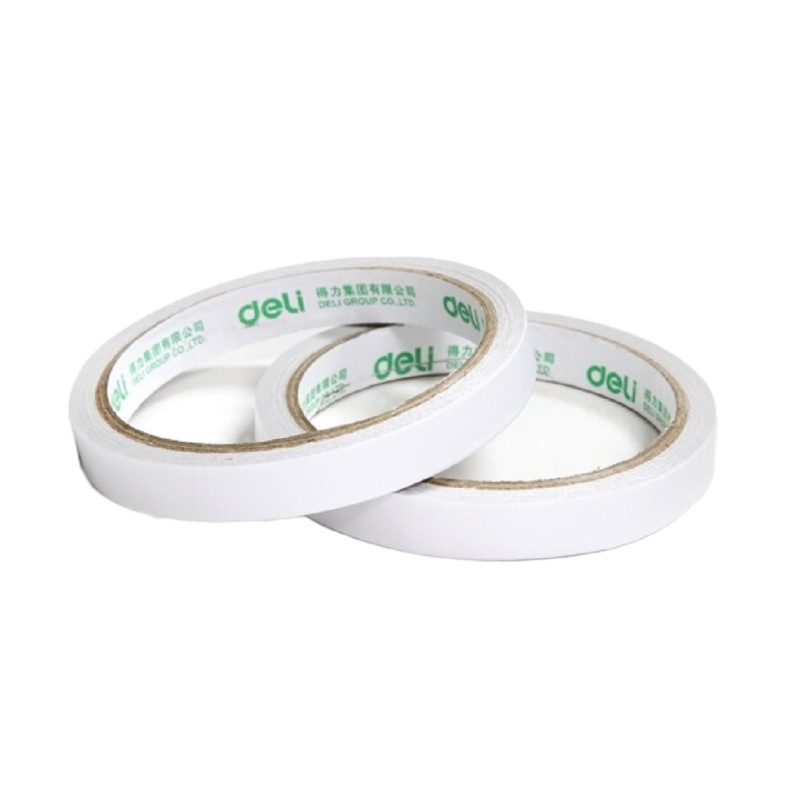 得力(deli)30401 棉纸双面胶带 单个装