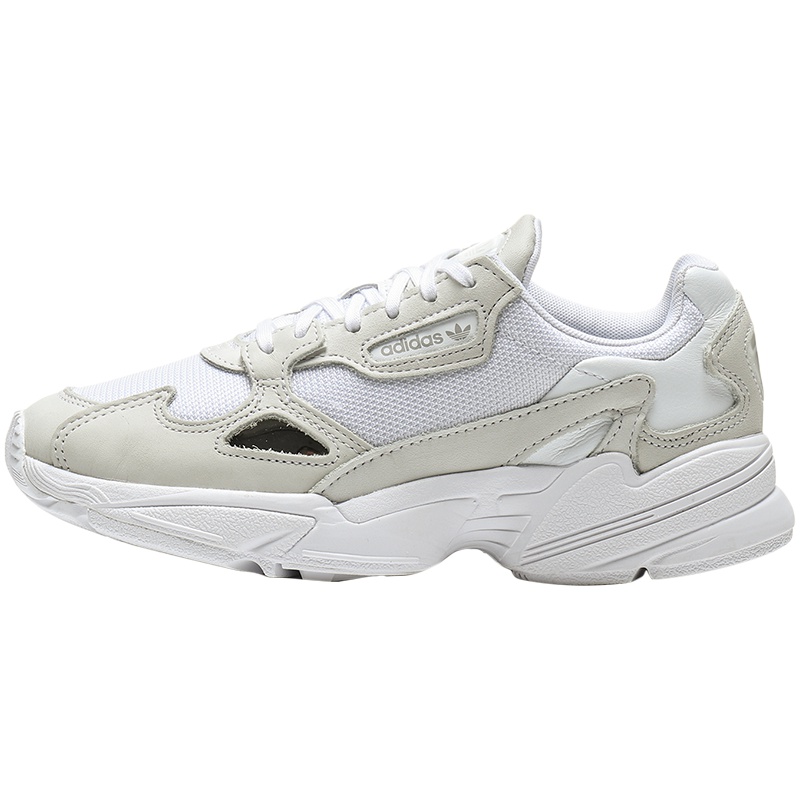 adidas阿迪达斯三叶草女鞋Falcon休闲鞋复古老爹鞋B28128