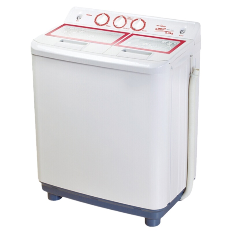 美的（Midea）MP85-S855 8.5公斤大容量半自动双缸双桶洗衣机