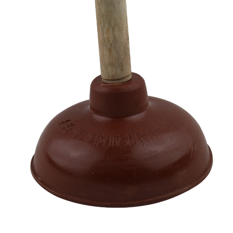 木柄老式马桶吸皮搋子拔子吸水管道疏通器通马桶抽子