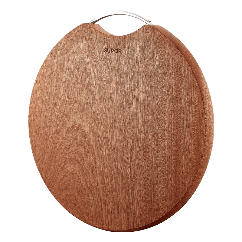 苏泊尔(SUPOR)乌檀木砧板加厚天然整木菜板可剁骨实木案板家用面板砧板擀面案板切菜板 W3630AC1