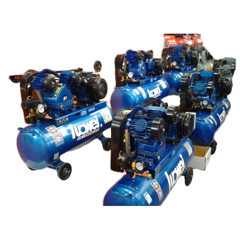 单级风冷移动式空压机V-0.17/8 220V空气压缩机工业汽修吹尘木工泵