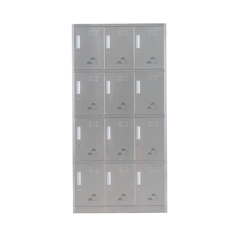 苏美特304不锈钢201浴室健身房更衣柜多格多门杂物储物柜水杯柜员工食堂餐具碗柜鞋柜子