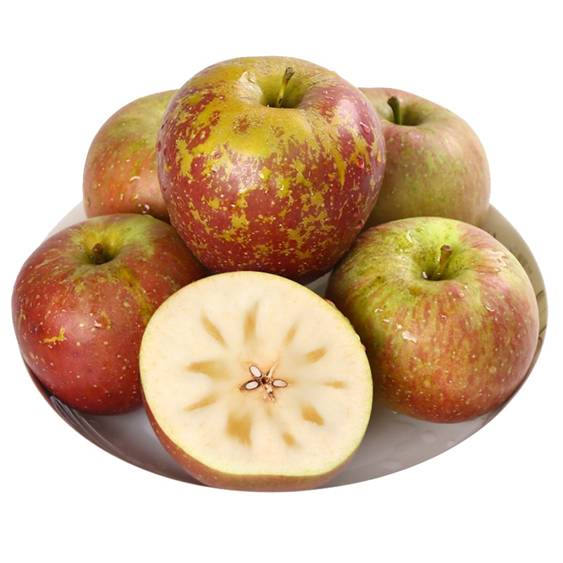 大凉山糖心丑苹果 5斤装 20颗左右 四川盐源高海拔优质糖心