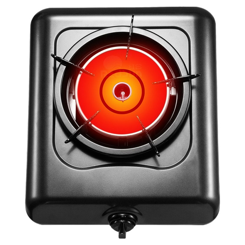 红日(RedSun)红外线燃气灶 煤气灶单灶 天然气灶液化气灶 台式灶 煤气炉家用 E108D一级能效(天然气)