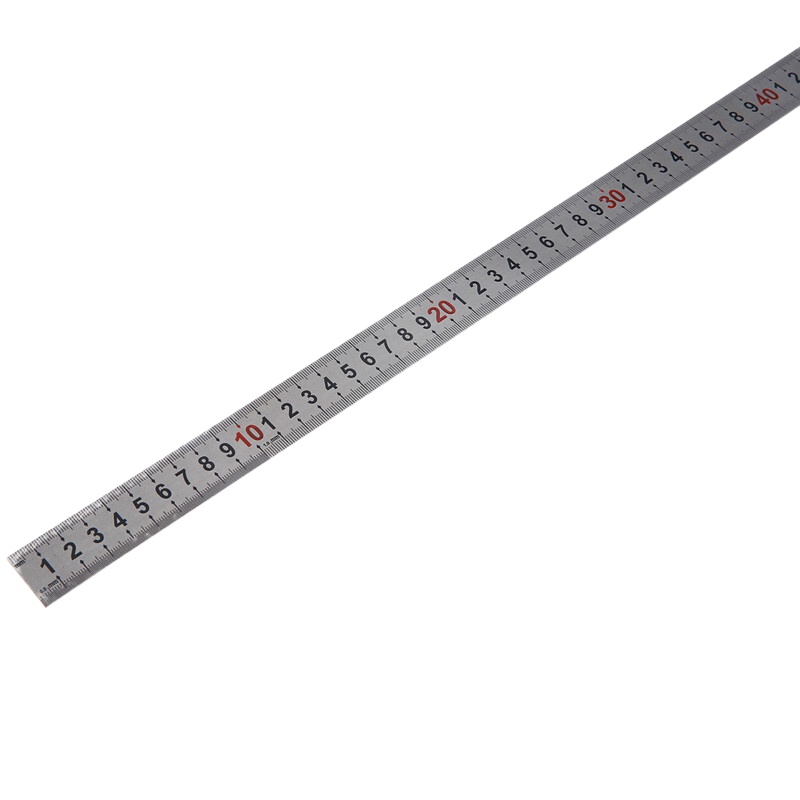 长城（THE GREAT WALL）05系列亚光套红不锈钢直尺/钢板尺300*25*1mm 长城精工 140503