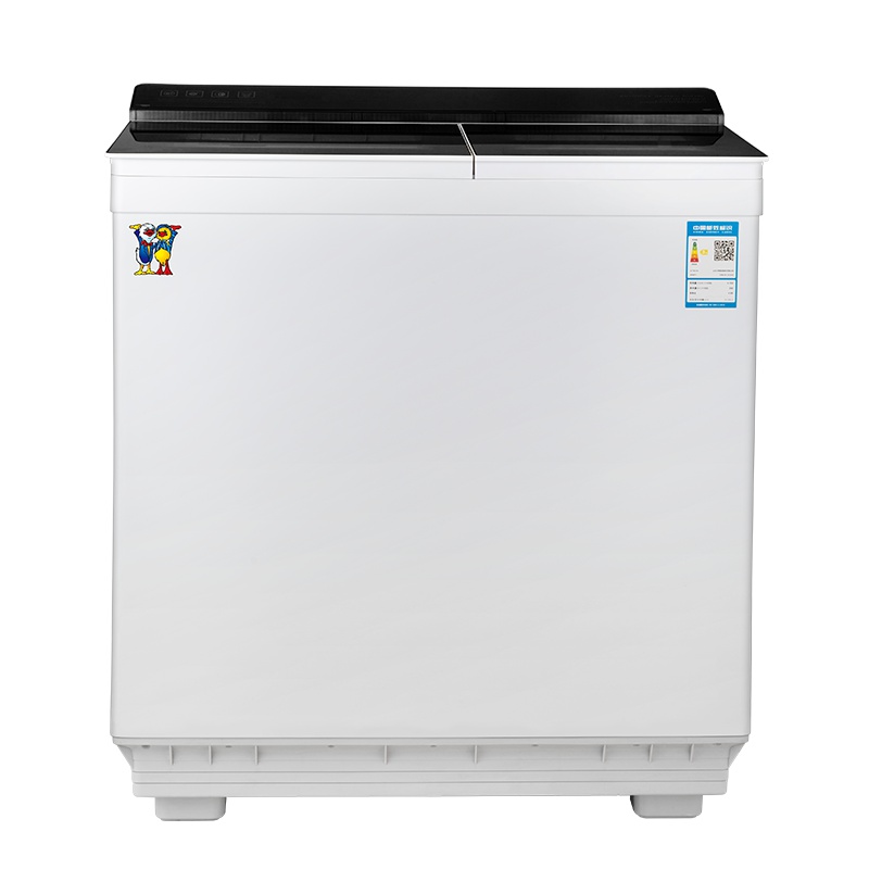 小鸭牌(Little Duck)XPB100-26100S 10公斤半自动洗衣机大容量家用可视面板双缸双桶不锈钢双筒