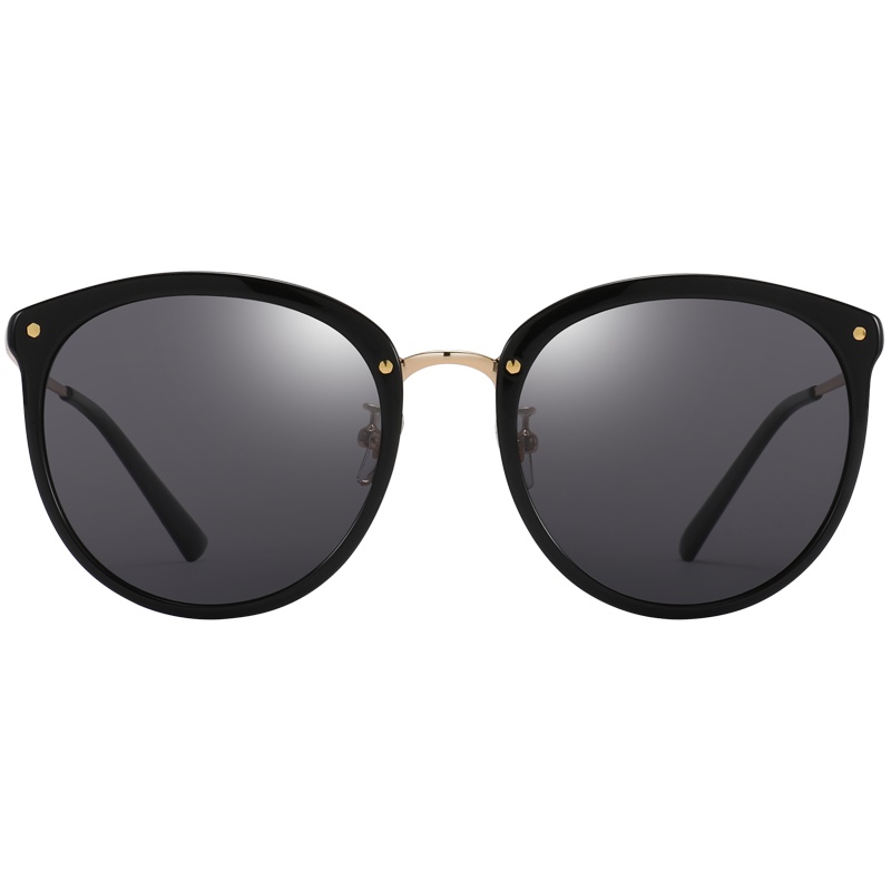 帕森(PARZIN)太阳镜女轻盈时尚复古墨镜大脸显瘦韩版潮开车专用驾驶镜9868