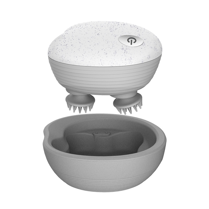 摩摩哒SX312头部脸部全身便携按摩器小型按摩仪办公室放松按摩神器多功能便携外出家用3D头部按摩器充电按摩仪