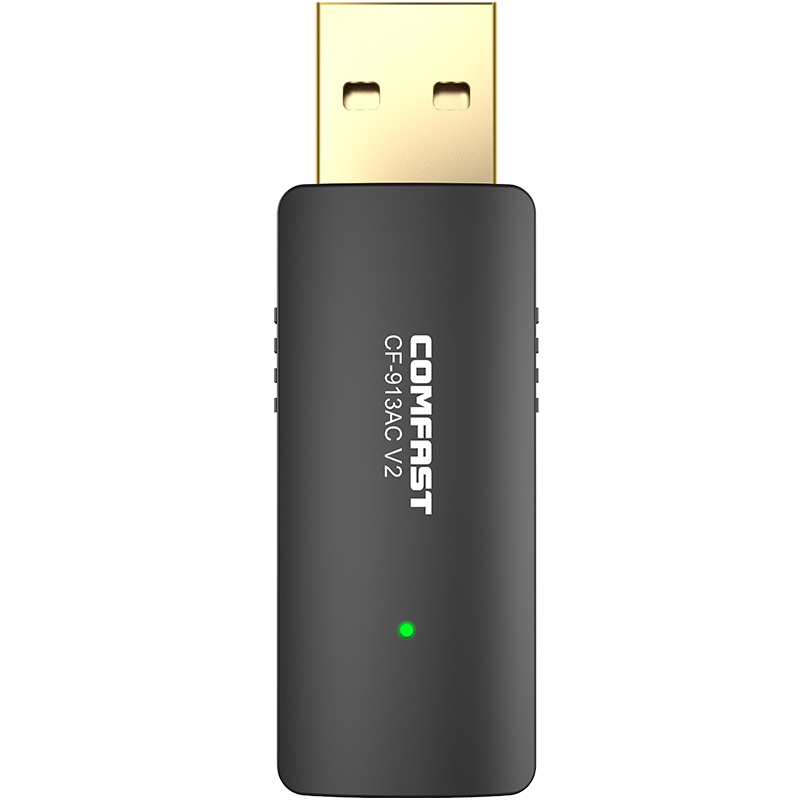 COMFAST CF-913AC V2 USB3.0接口1200Mbps双频随身无线WiFi接收发射器台式笔记本无线网卡