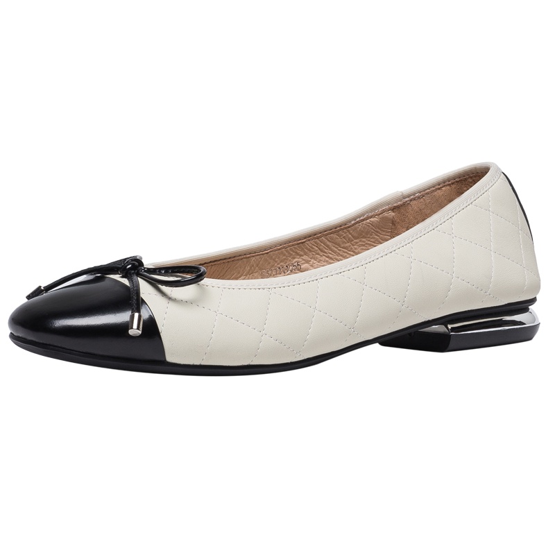 St&Sat/星期六低跟单鞋甜美方头蝴蝶结休闲女鞋SS11111055