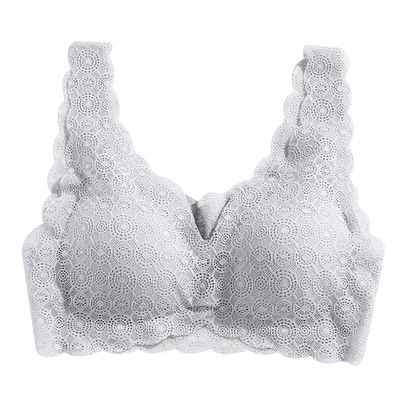 迪奥 女士无钢圈一体式无痕背心文胸运动时尚美背吸汗透气V型