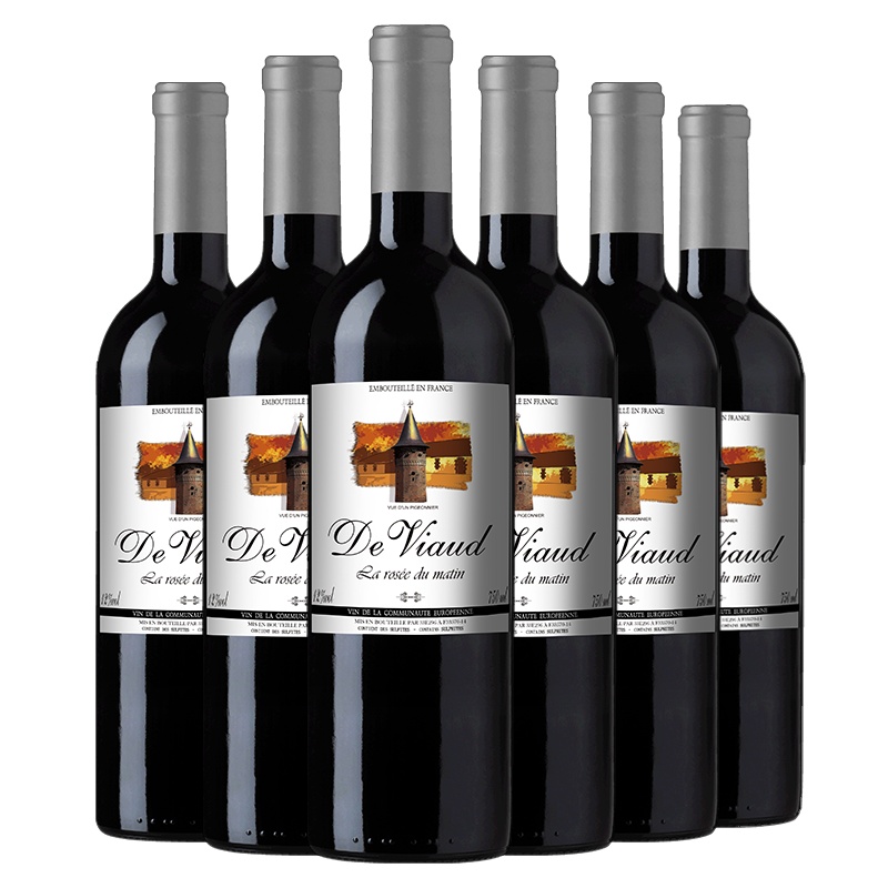 [中粮名庄荟]法国雷沃•白露干红葡萄酒 750ml*6(整箱装)原瓶进口红酒