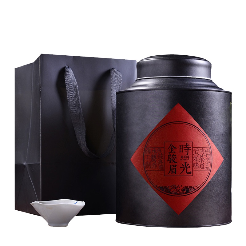 【中华特色】武夷山馆 莫等闲茶叶 武夷山金骏眉小种红茶茶叶500克 配提袋 华东