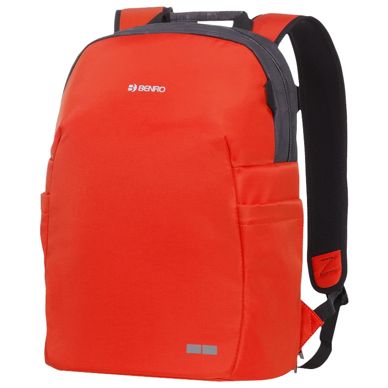 百诺(BENRO) 旅行者200 橙色 数码相机包摄影包单反数码照相机包多功能户外旅行休闲双肩包