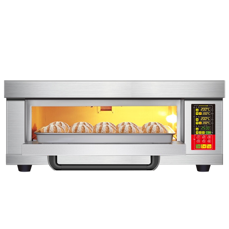 世麦(WORWHEAT)单层披萨烤箱大型大容量焗炉单层单盘一层一盘电烤箱商用烤炉箱蛋糕面包月饼烧饼电烘烤箱机烘炉