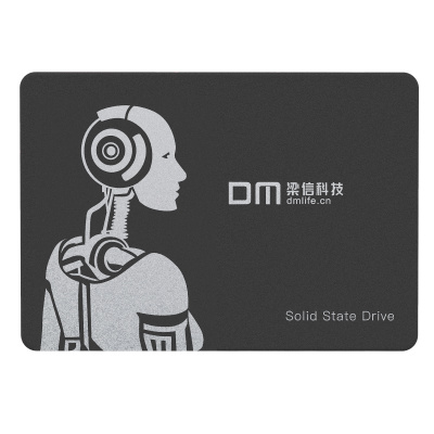 DM F550机器人灰色系列 512GB SATA3.0接口 台式组装机笔记本电脑SSD固态硬盘