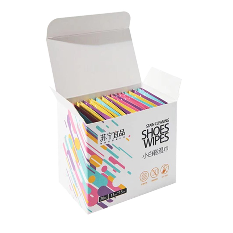 [苏宁宜品]小白鞋湿巾13cm*15cm/20片