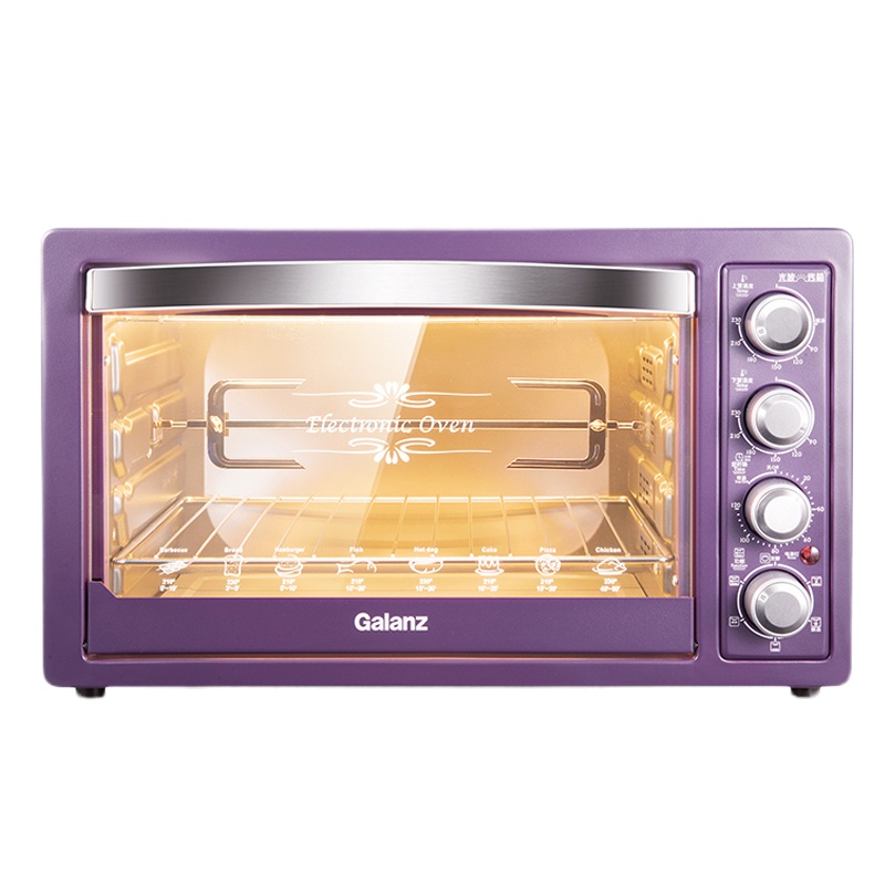 Galanz/格兰仕 K4T迷你烤箱家用烘焙多上下控温旋转烤叉 低温发酵 功能全自动商用电烤箱蛋糕 32L