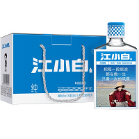 江小白 P100 40度 100ml*6瓶纯饮表达瓶 整箱装白酒(小瓶装清香型高粱酒)