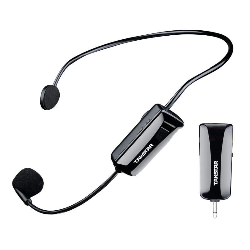 Takstar得胜HM-200W小蜜蜂无线头戴麦克风教师用导游会议耳麦