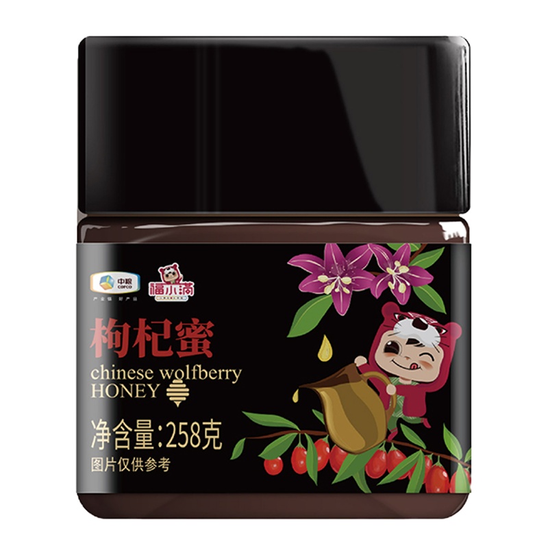 福小满 中粮福小满蜜语甜心蜂蜜礼盒 4罐装