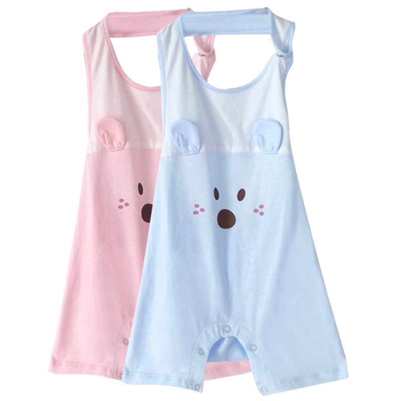 思萌SMOOMS婴儿肚兜0-3岁新生儿夏季薄款宝宝四季通用纯棉肚兜护肚围兜组合装