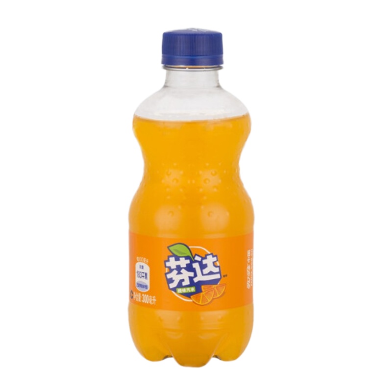 芬达橙味汽水 300ml 单瓶