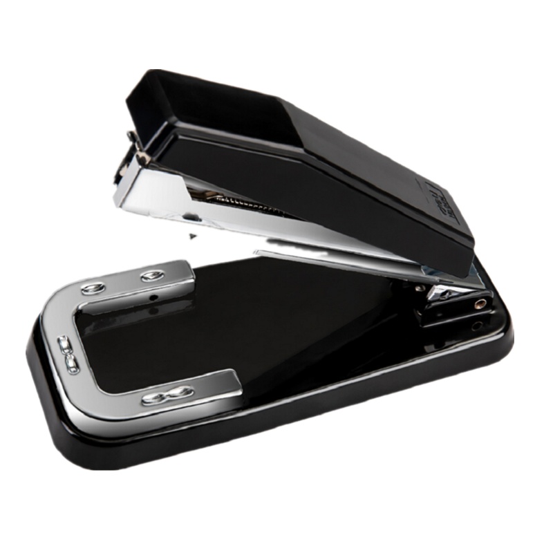 得力(deli) 旋转式订书机/订书器 中缝装订 临时装订可拆 办公用品