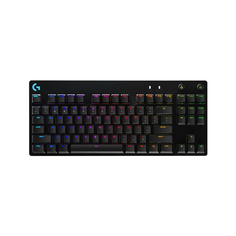 罗技(Logitech) G PRO X 游戏键盘 C轴-类青轴手感
