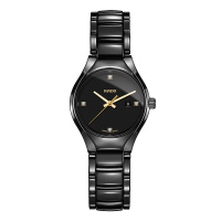 雷达(RADO)瑞士手表真系列时尚休闲简约商务石英女士手表R27059712