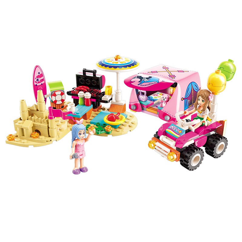 启蒙 活力海滩系列 沙滩露营