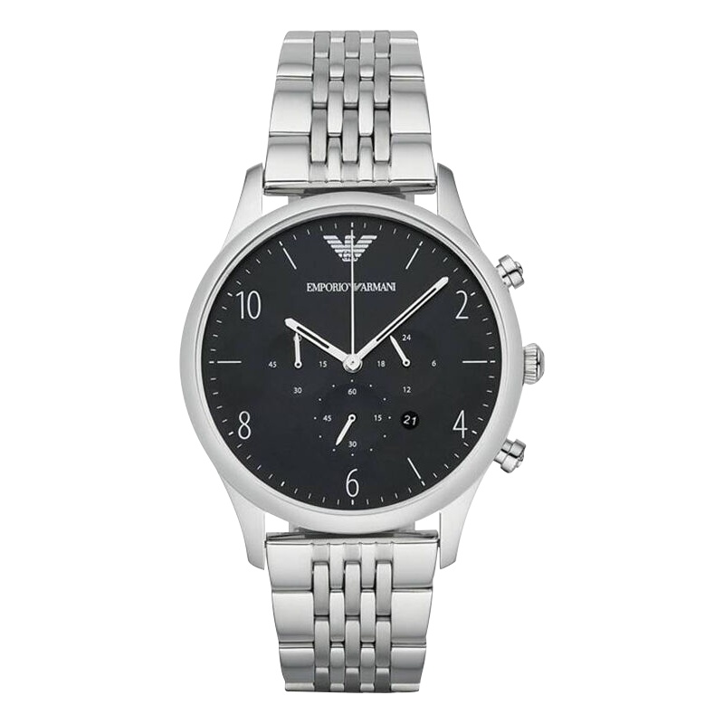 阿玛尼(ARMANI)手表男士手表欧美时尚腕表 三眼计时男表潮流石英男表 AR1863
