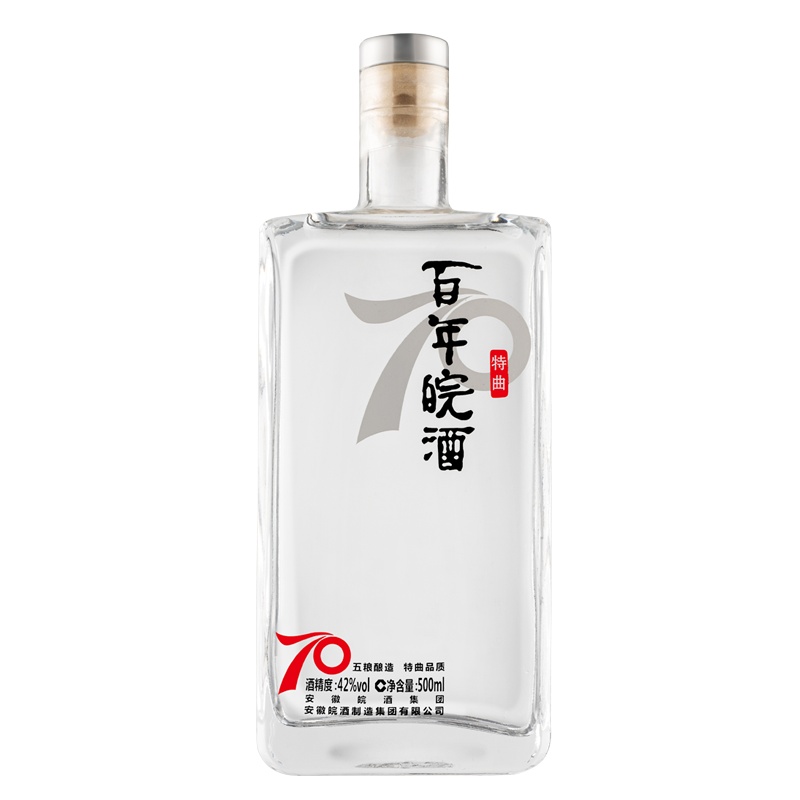 42度百年皖酒特曲 1*4 500ml绵爽型白酒 安徽皖酒集团 厂家自营