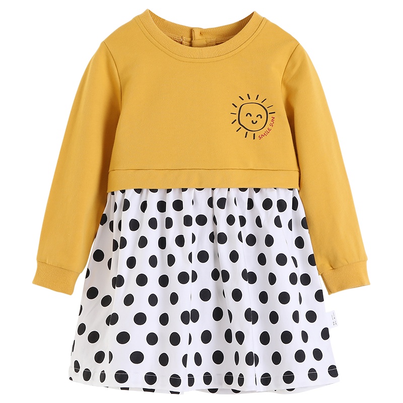 女童连衣裙女孩纯棉秋季公主裙2020新款全棉秋装宝宝洋气秋冬裙子