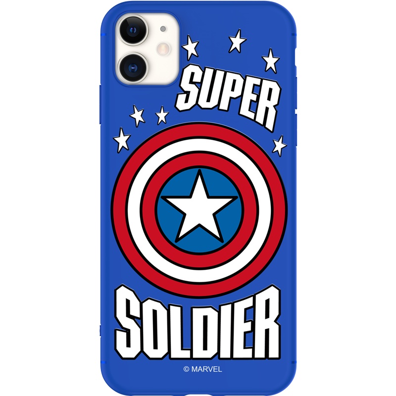 优加漫威苹果11手机壳硅胶防摔11Pro保护套超薄ins风网红卡通抖音同款摄像头全包创意潮男iPhone11ProMax