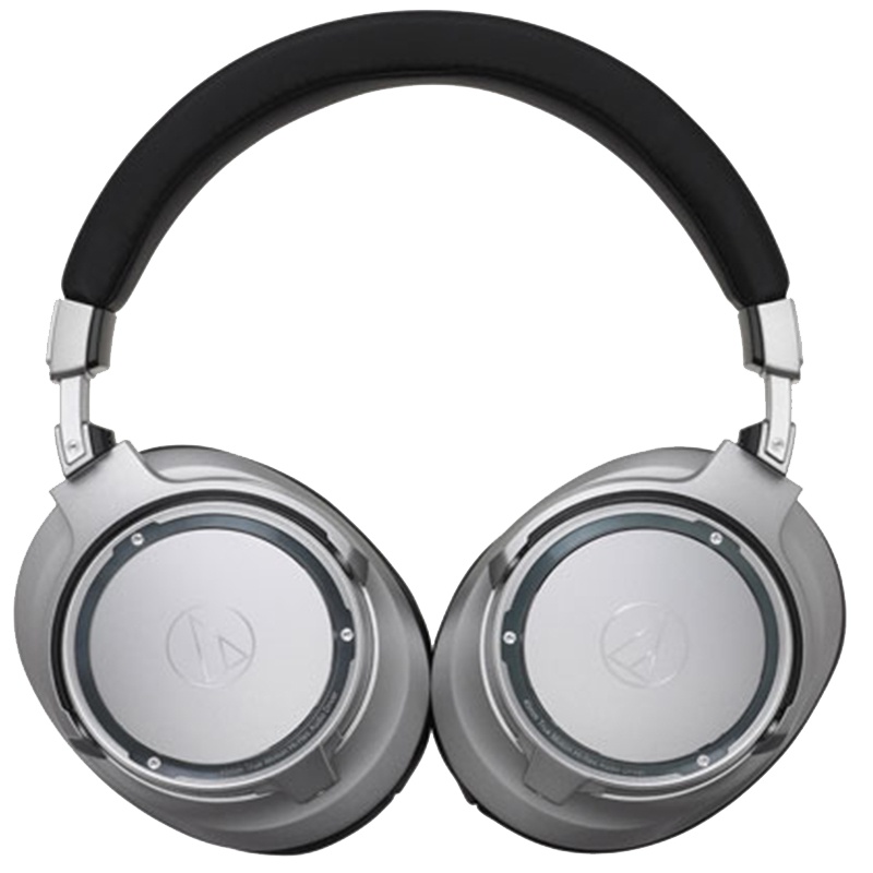 铁三角(audio-technica)ATH-SR9(银色) 便携式HIFI头戴耳机