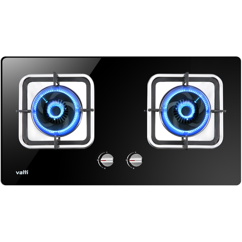 华帝(vatti)4.5KW大火力燃气灶液化气灶具尺寸可调节双眼灶台嵌两用火盖可拆卸焕新优选i10065B