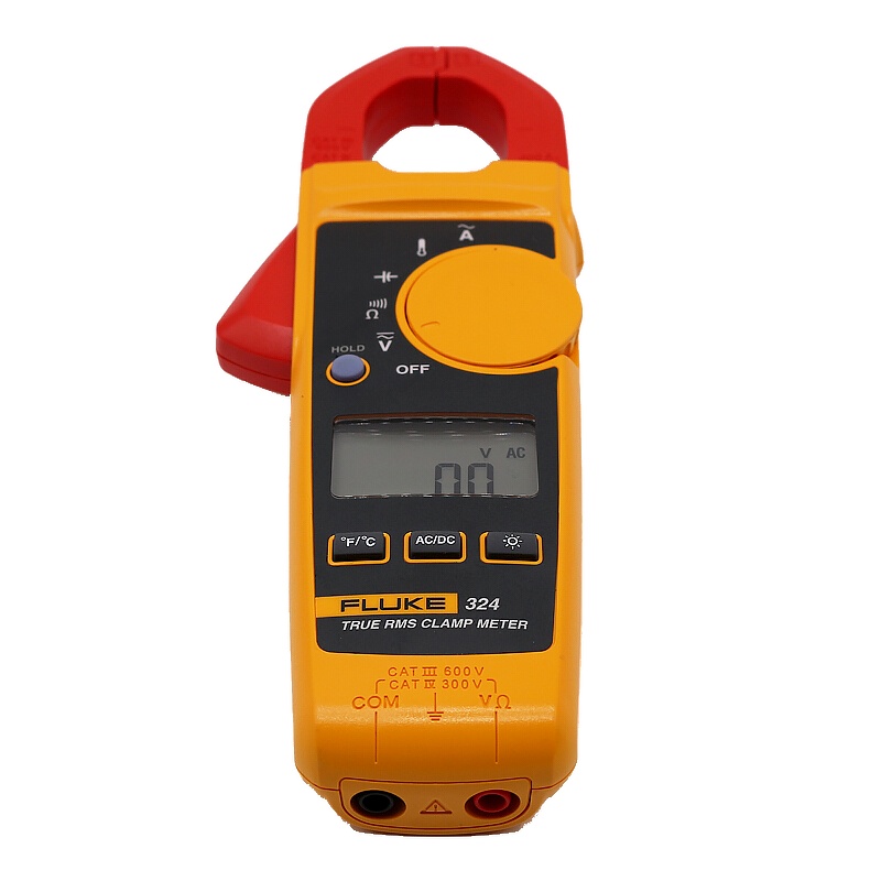 福禄克(FLUKE)F324 真有效值交直流数字钳形表 电流表