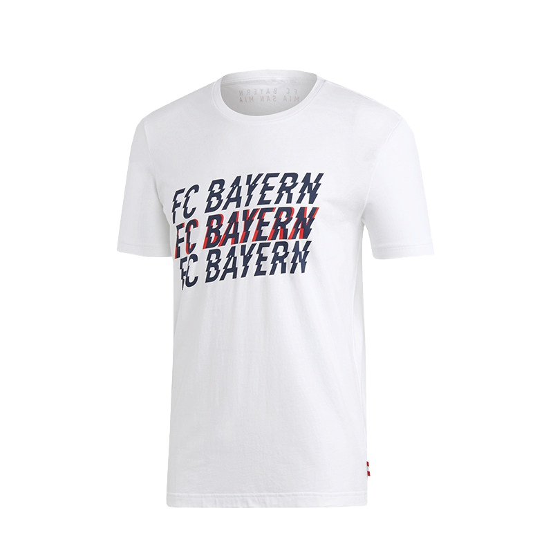 阿迪达斯官方 adidas 夏季FCB STR GR TEE 男子拜仁足球短袖T恤DP4102