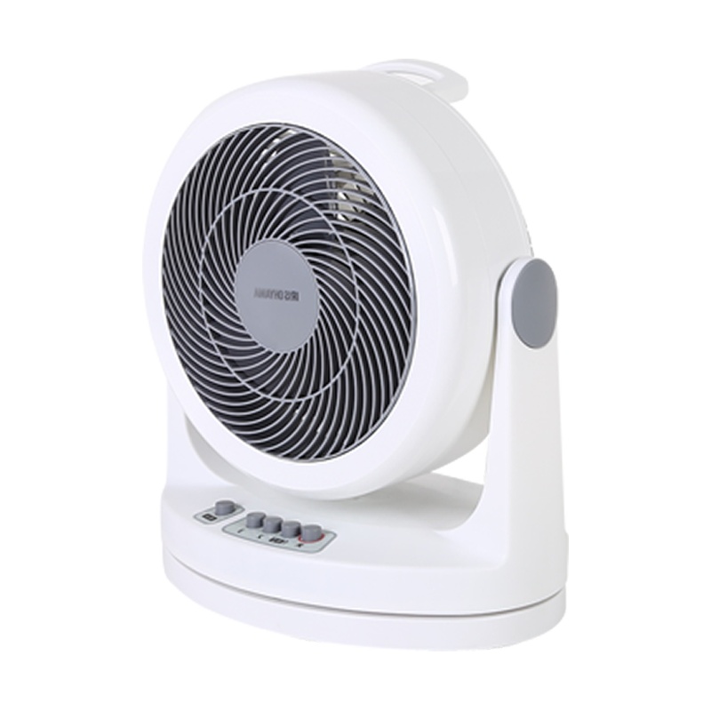 爱丽思小风扇HM23白色 静音 家用 空气循环 桌面台式 遥控