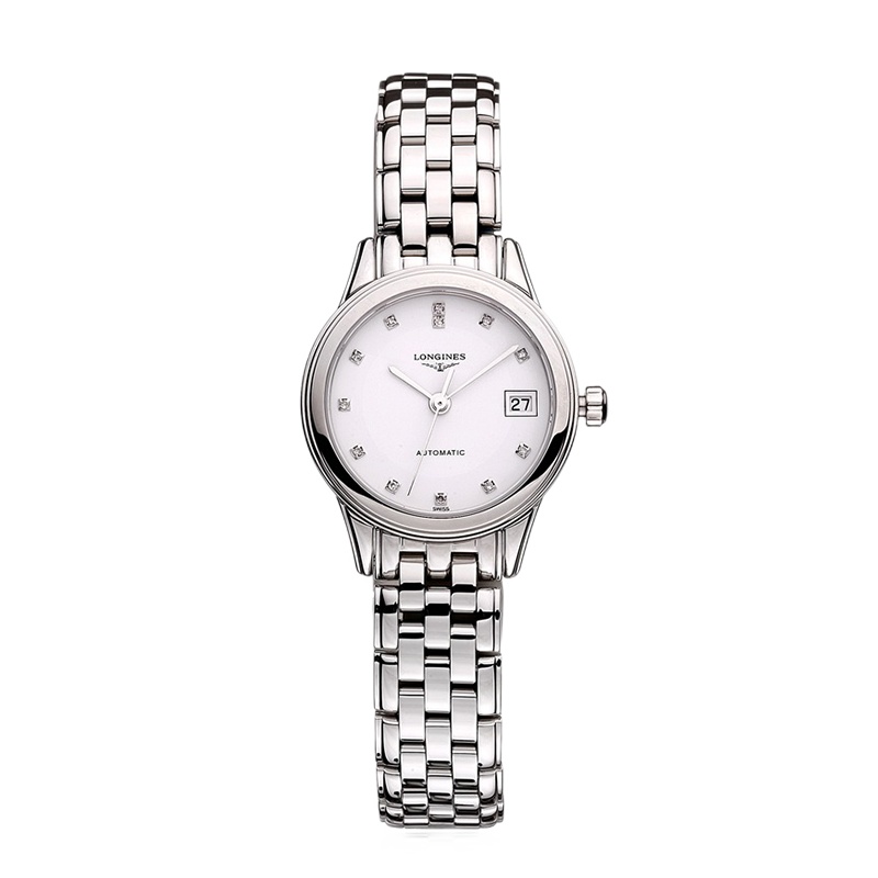 LONGINES 浪琴军旗系列商务时尚机械女表L4.274.4.27.6