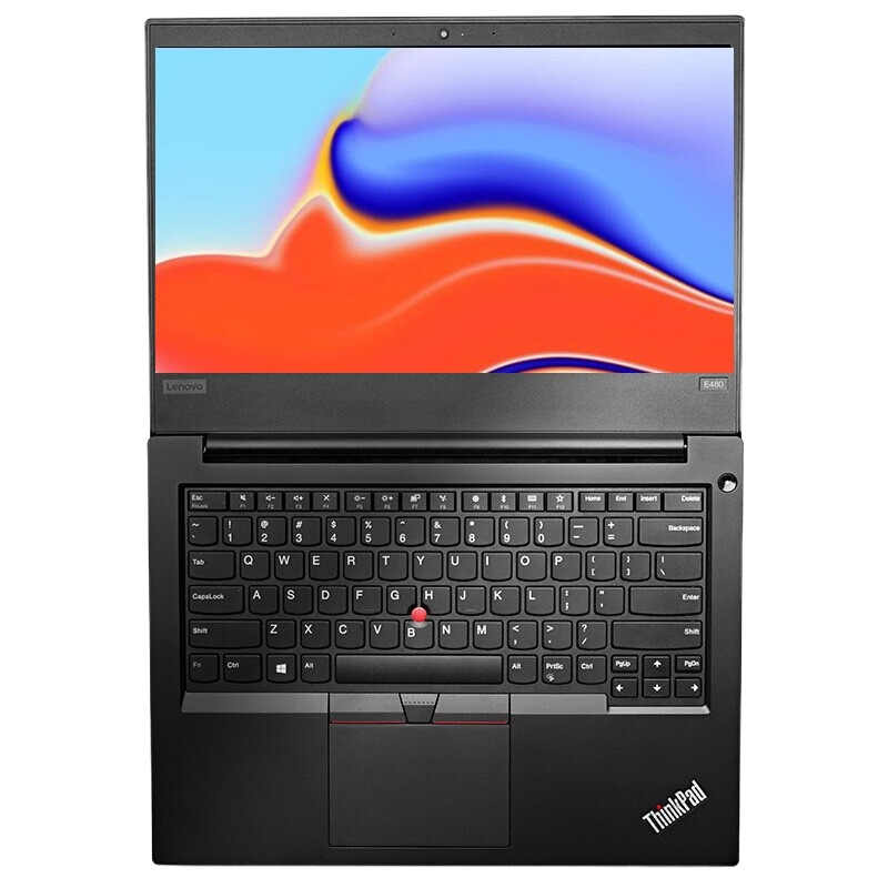 联想ThinkPad E480英特尔酷睿14英寸窄边框商务办公手提笔记本电脑轻薄本i3黑色4G 256G固态