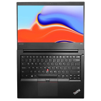 联想ThinkPad E480英特尔酷睿14英寸窄边框商务办公手提笔记本电脑轻薄本i3黑色4G 256G固态